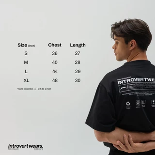 introvertwears | CARE GUIDE tee (3 Colours) เสื้อยืดแขนสั้น คอกลม ผ้านุ่มพิเศษ