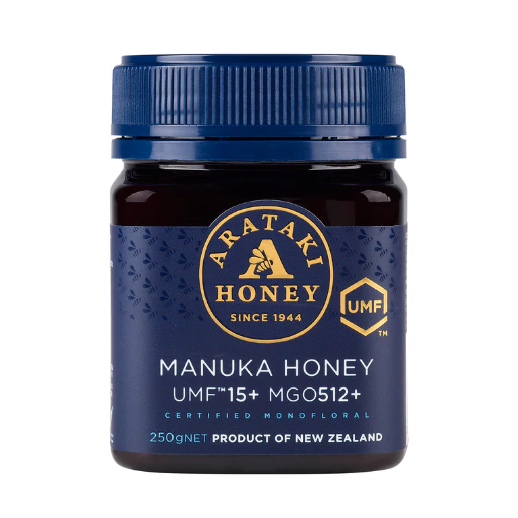Arataki Manuka Honey UMF15+ (MGO512+) น้ำผึ้งมานูก้า UMF15+ นำเข้าจากประเทศนิวซีแลนด์ [น้ำผึ้งแท้,New Zealand,มี อย.]