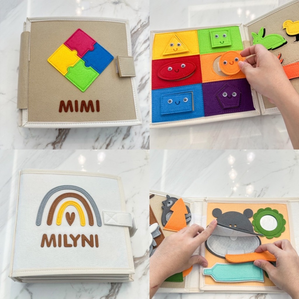 Quiet Book แม่รุ้ง Special Edition