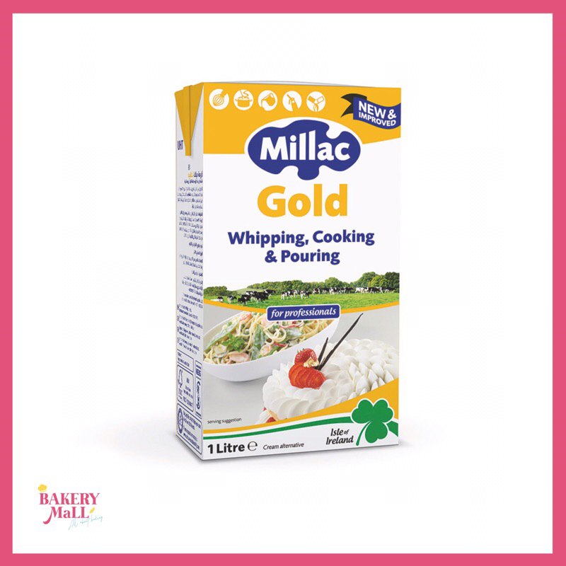 🔥ส่งด่วน‼️Millac Gold มิลแลค โกลด์ วิปปิ้งครีม (1ลิตร)