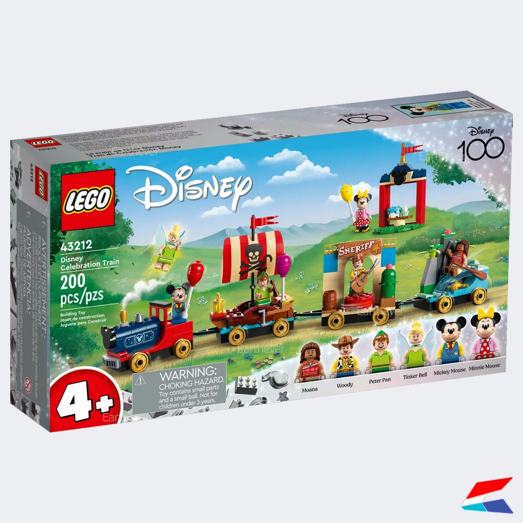 LEGO Disney 43212 Disney Celebration Train ของแท้