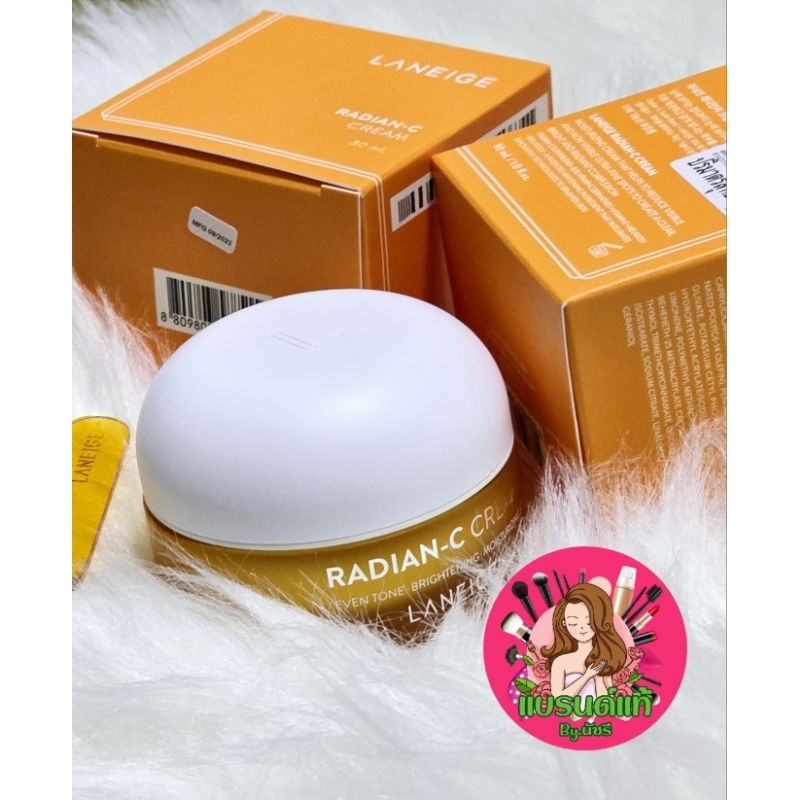 Laneige Radian C Cream วิตซีครีม วิตซี ครีม ลาเนจ วิตามินซี (ของแท้ป้ายไทย )
