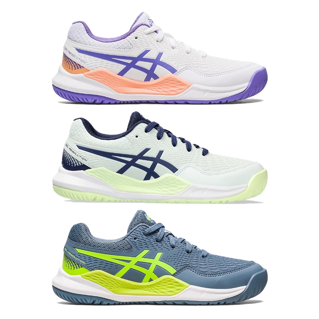 Asics รองเท้าเทนนิสเด็ก Gel-Resolution 9 GS (3สี)