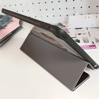 เคสไอเเพด Air4/air5 10.9 Gen10 gen9 gen8 gen7 10.2 pro11 gen5 6 Air1 2 9.7 ชาร์จปากกาด้านขวา วัสดุอะคริลิค เคส