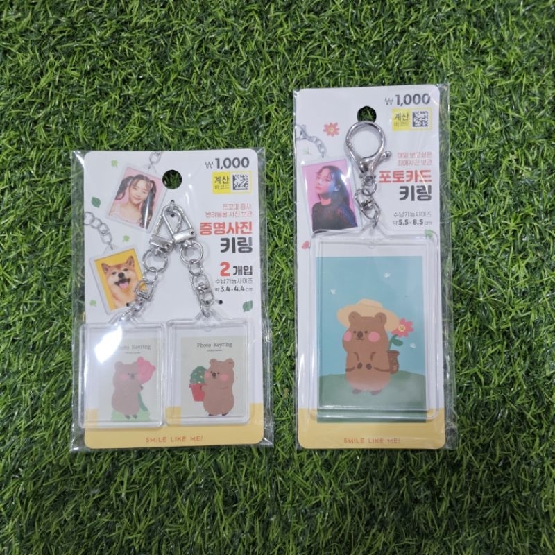🇹🇭พร้อมส่ง Daiso ไดโซะ เฟรมการ์ดใส อะคริลิค ใส่การ์ด & Card ID
