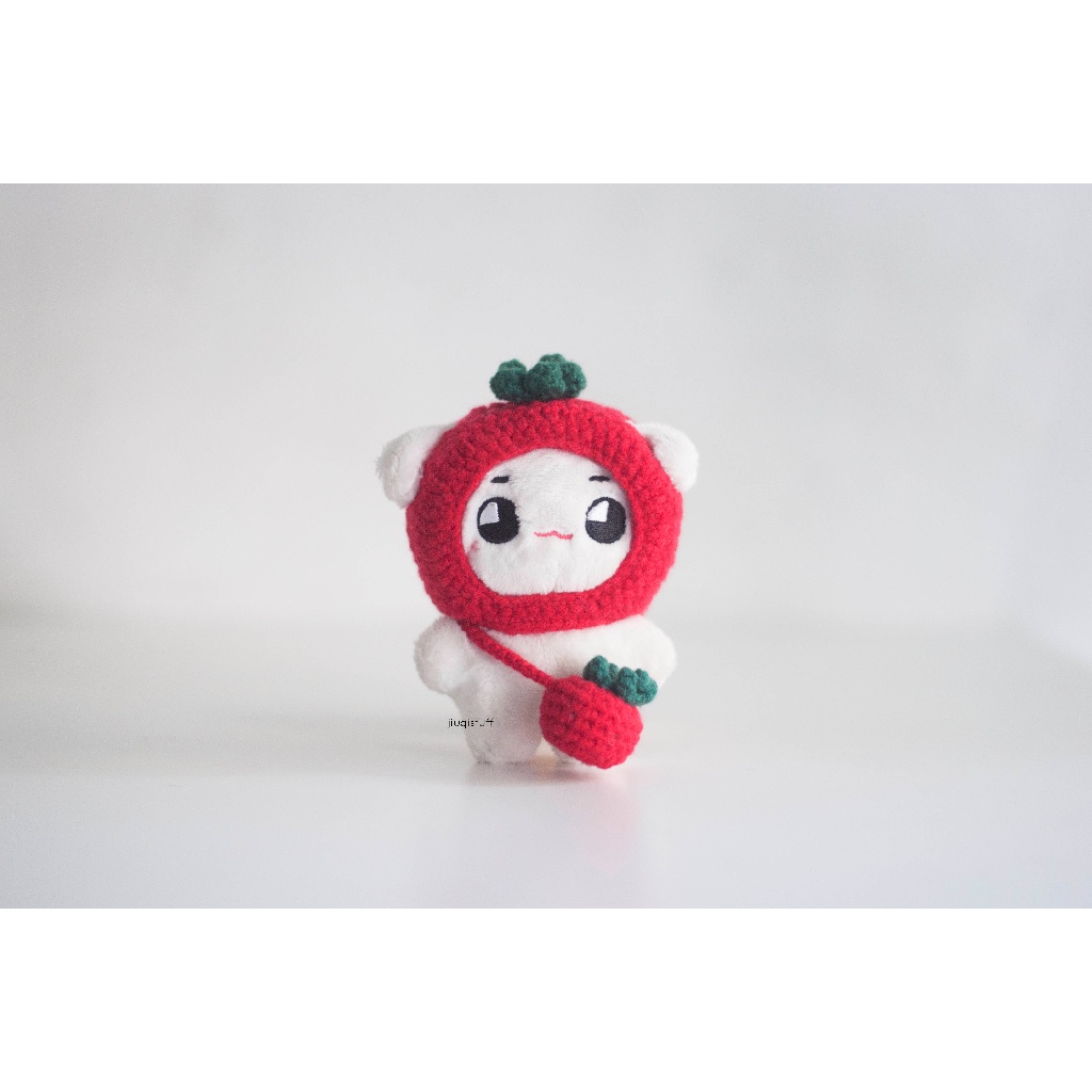 ชุดตุ๊กตา Tomato Hat / Tomato bag 10cm 🍅