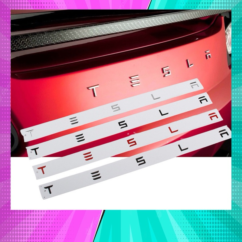 Sticker Tesla สติ๊กเกอร์เทสล่า เหมาะสําหรับ Tesla model 3,Y,S,X จัดส่งภายใน 24 hr