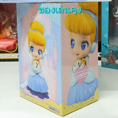 [พร้อมส่ง]Figure Disney Princess (ฟิกเกอร์เจ้าหญิงดิสนีย์)-Cinderella (ซินเดอเรลล่า)-QPosket Sweetin