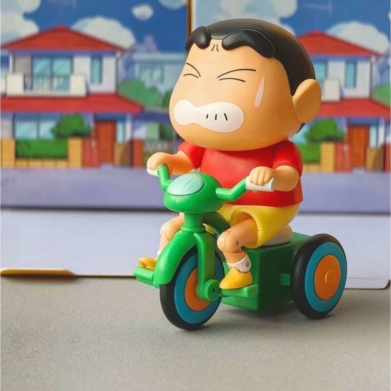 ชินจังไขลาน ลิขสิทธิ์ 100% ใหม่พร้อมส่ง.โมเดล Crayon Shinchan Dynamic Shin-Life Series Blind Box Fig