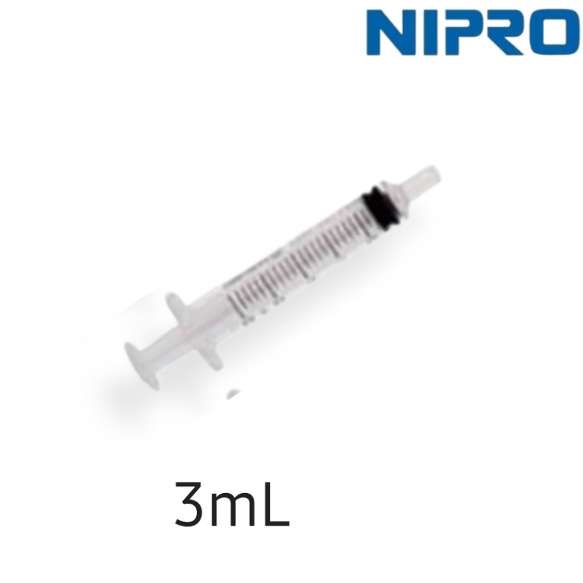 NIPRO Syringe 3mL นิโปร ไซริงค์ x1ชิ้น