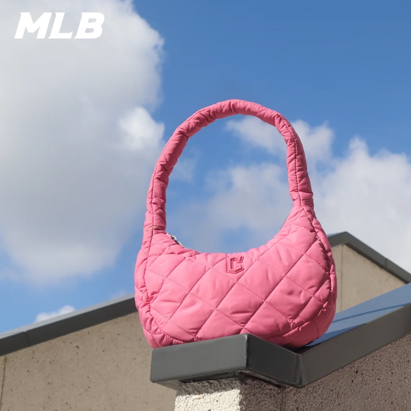 MLB กระเป๋า Hobo Bag แฟชั่น กระเป๋าคาดอก