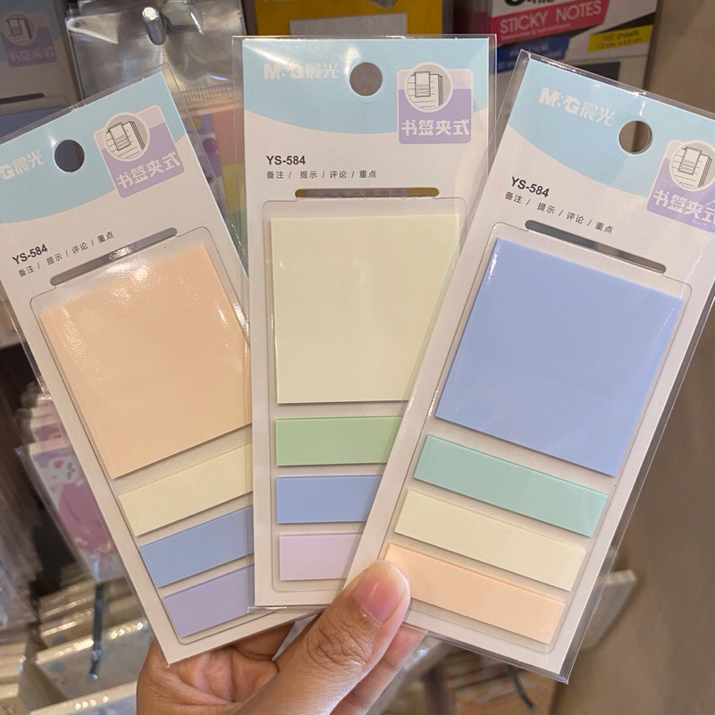 index sticky notes โพสอิท กระดาษโน๊ต เนื้อมัน ที่คั่นหนังสือ