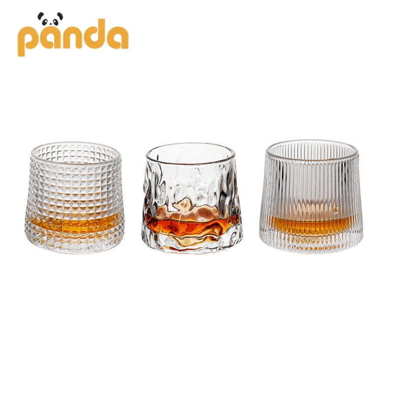 Panda รวมแก้วใส่เหล้า เบียร์ กาแฟ วิสกี้ บรั่นดี เนื้อคริสตัล ใส สวย ทนทานคุณภาพสูง แพ็คอย่างดี แตกเคลมได้ the rock - รูปที่ 6
