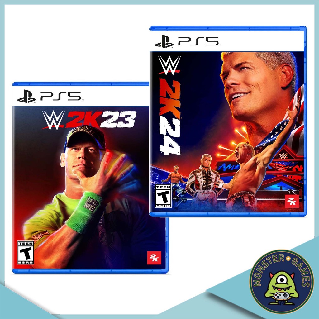 WWE 2K24 Ps5 Game , W2K23 Ps5 แผ่นแท้มือ1!!!!! (W2K24 Ps5)(W2K 24 Ps5)(WWE2K24 Ps5)