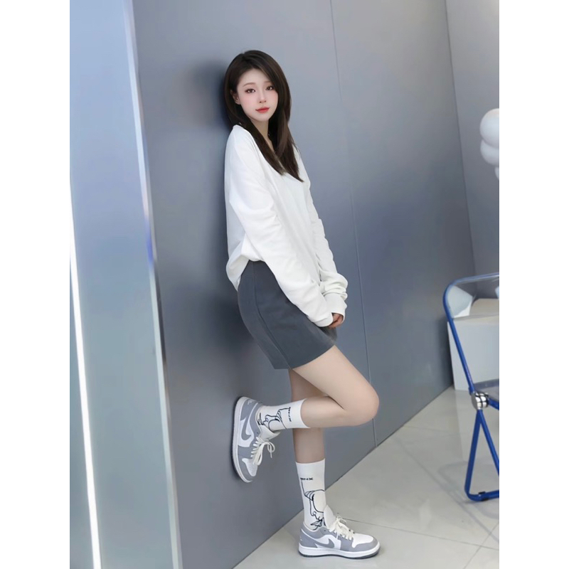 [พร้อมส่ง ส่งภายใน 2-4 วัน] Nike Jordan 1 Low Wolf Grey - (DC0774-105)