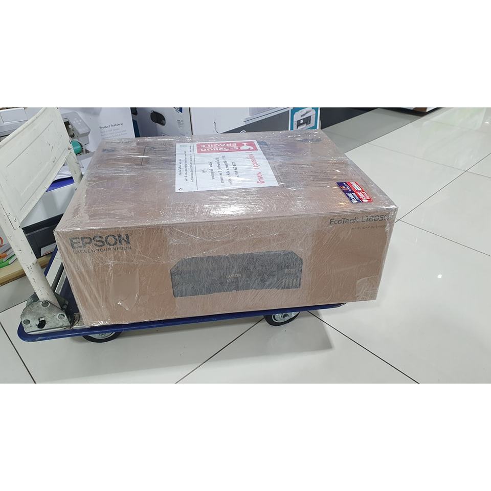 Epson L18050 A3 น้ำหมึกกันน้ำ PIGMENT 6 สี (สำหรับฉลากสินค้าและสติ๊กเกอร์)