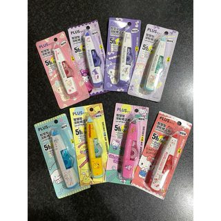Correction tape (PLUS) WHIPER - SANRIO-SNOOPY-DORAEMON-CHIIKAWA-SENTIMENTAL CIRCUS-SUMIKKOGURASHI