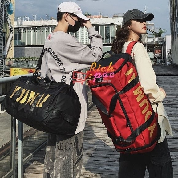 🔥พร้อมส่งอยู่ไทยกระเป๋าเดินทางใบใหญ่  กระเป๋าเป้+สะพายข้าง มีช่องใส่รองเท้า สีสวยสไตล์เกาหลีเท่ๆ