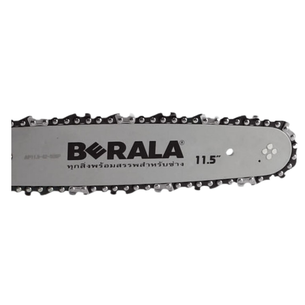BERALA เฉพาะเลื่อยบาร์+โซ่ 11.5นิ้ว ใช้กับ โซ่เลื่อยไร้สาย รุ่น BL-8J113W อะไหล่