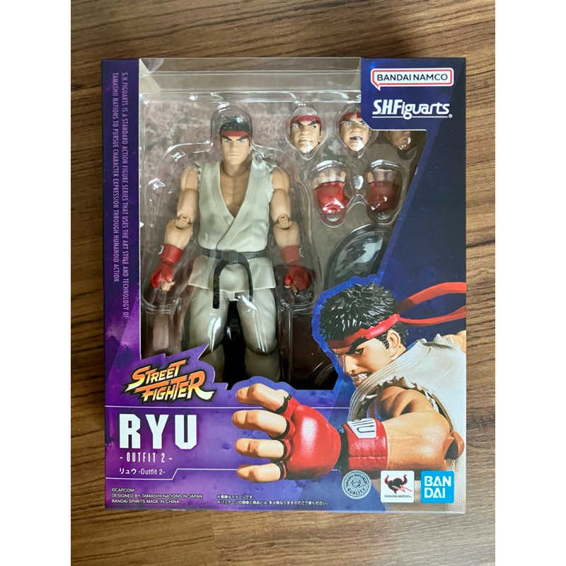 ✅มือหนึ่ง✅ SHF S.H.Figuarts Street Fighter Series RYU Outfit 2 Action Figure สตรีทไฟเตอร์ ริว