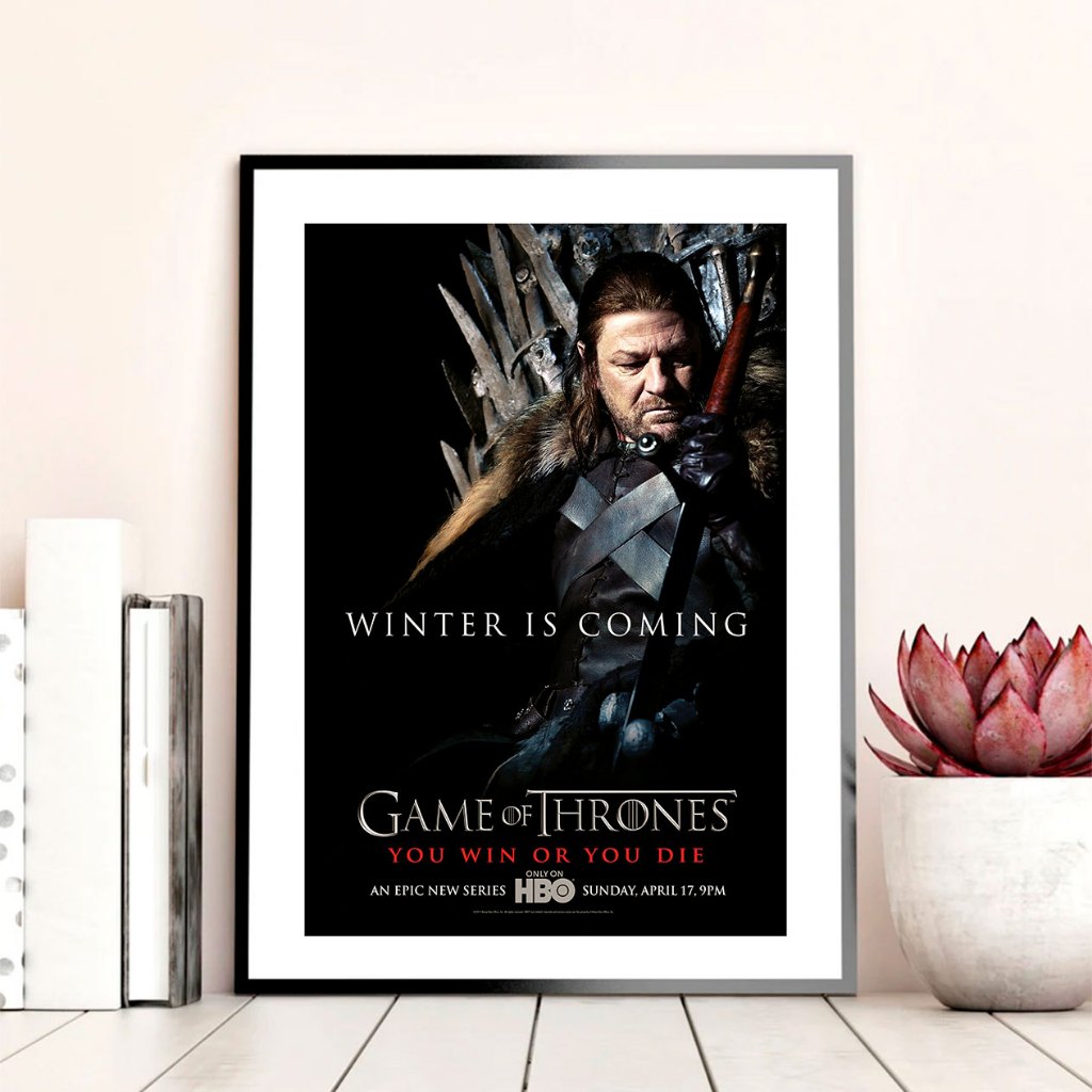 Game of Thrones Poster โปสเตอร์ มหาศึกชิงบัลลังก์ จากหนังสือสู่ตำนานซีรีส์ 8 SS ภาพขนาด 13x19 นิ้ว - รูปที่ 3