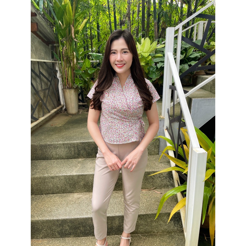 เสื้อลาดดอก รุ่นเจ้านาง มัดข้าง