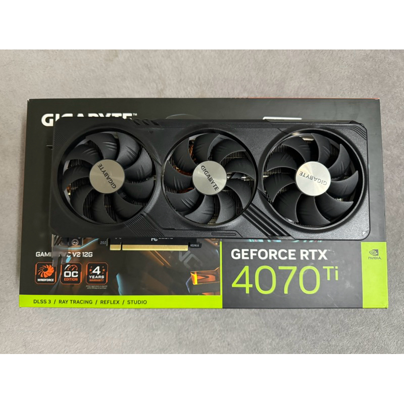 GIGABYTE RTX 4070TI GAMING OC มือสอง ครบกล่อง ประกันยาวๆ