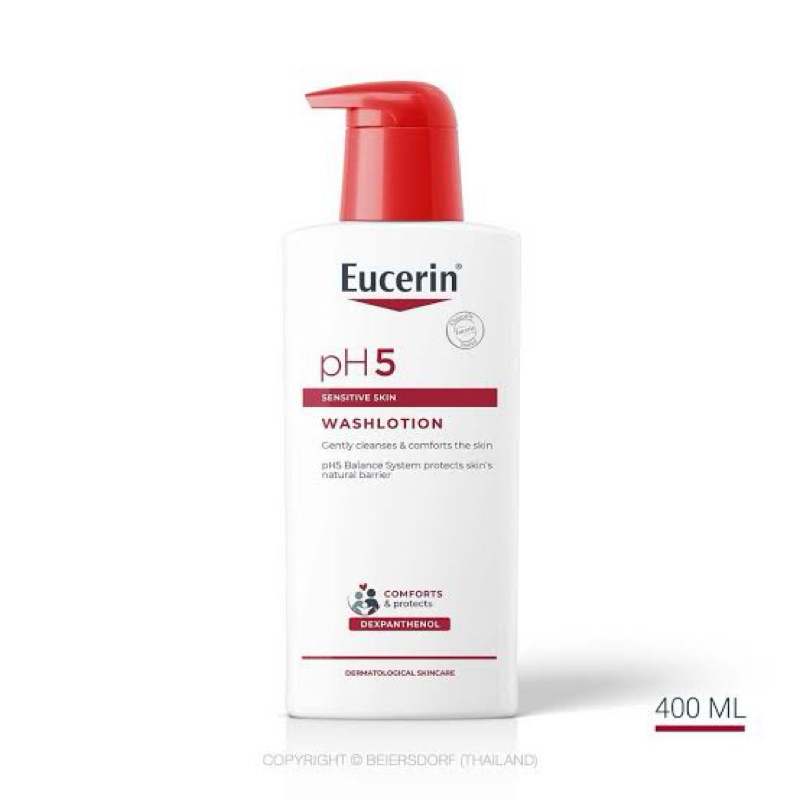 Eucerin Ph5 Washlotion Sensitive Skin 400 ml(ครีมอาบน้ำ)