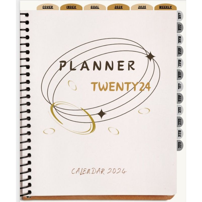 สมุดแพลนเนอร์ - Digital Planner 2024