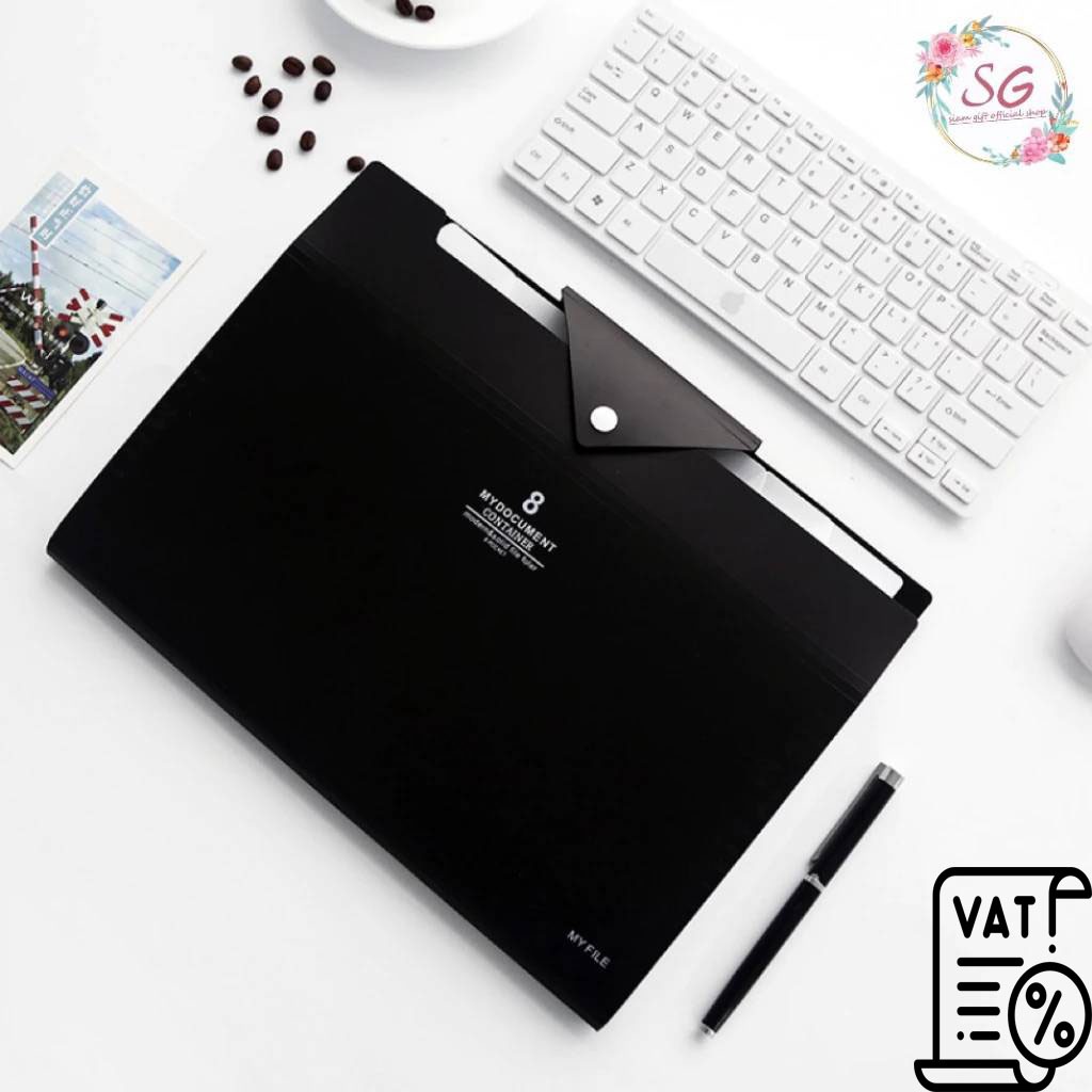 （M530）แฟ้ม 8 ช่อง A4 พลาสติก PP ที่ใส่เอกสาร แฟ้มใส่เอกสาร เครื่องเขียน อุปกรณ์สำนักงานและโรงเรียน