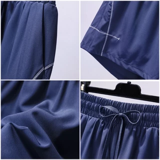 Braclothes#L654 กางเกงออกกำลังกายขาสั้น มีกระเป๋า มีซับใน