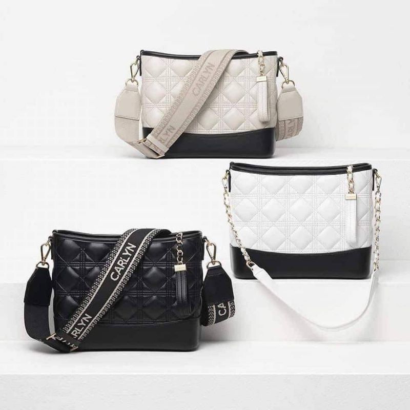 Carlyn Reen Bag กระเป๋าหนัง Carlyn จากช็อปเกาหลี 100%