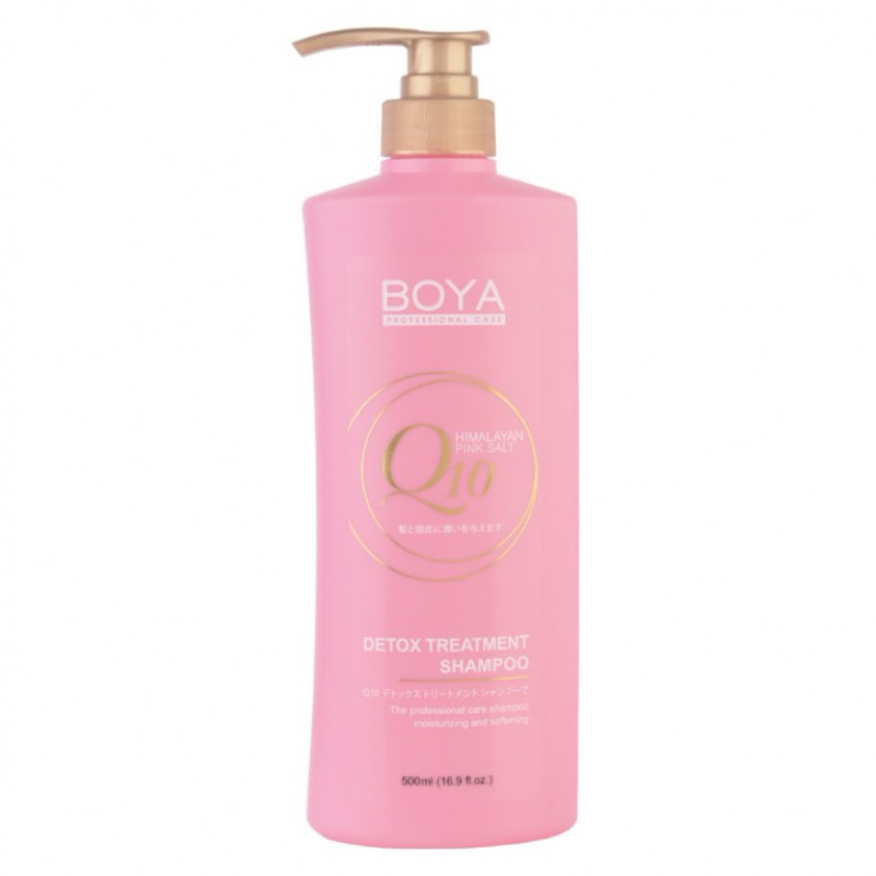 Boya โบย่า แชมพู สระผม ดีท็อกซ์ Q10 500มล