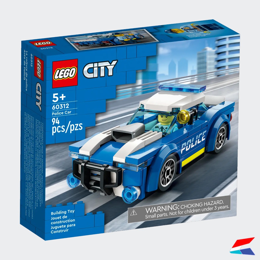 LEGO City Police 60312 Police Car Playset (94 Pieces) ของแท้