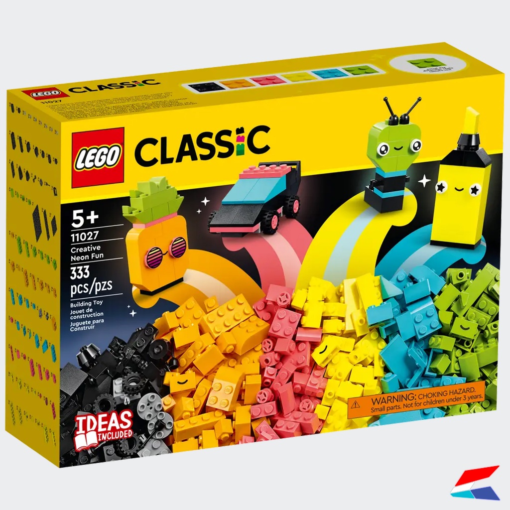 LEGO Classic 11027 Creative Neon Fun ของแท้