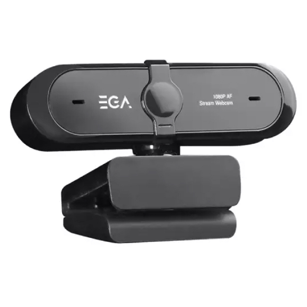 (มือ 2) กล้อง Webcam EGA Type W1 Full HD 1920x1080@30F/S กล้องเว็บแคมคุณภาพสูง มี Auto Focus มีไมค์โครโฟนในตัว PC Camera
