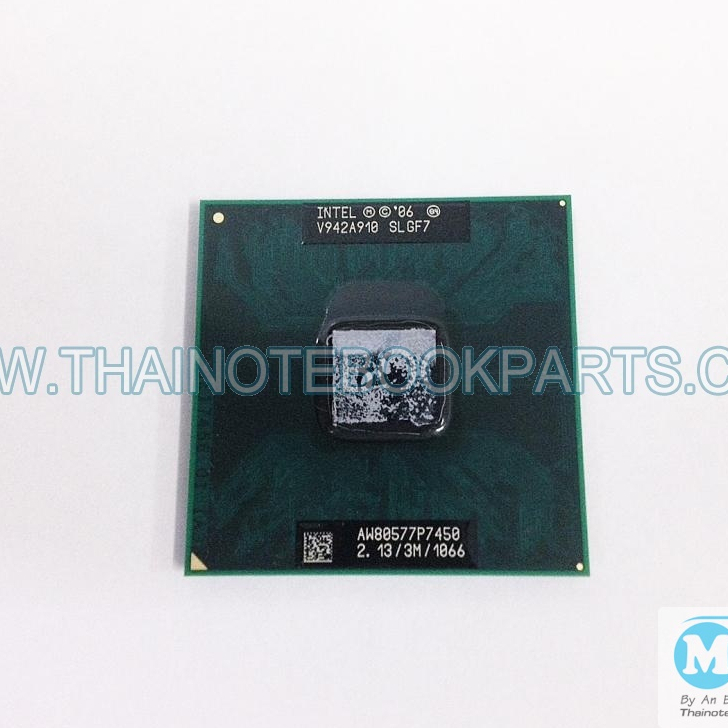 ซีพียู Intel Core 2 Duo P7450 2.13GHz FSB Socket P Mobile Laptop CPU Processor SLGF7 (สินค้ามือสอง)