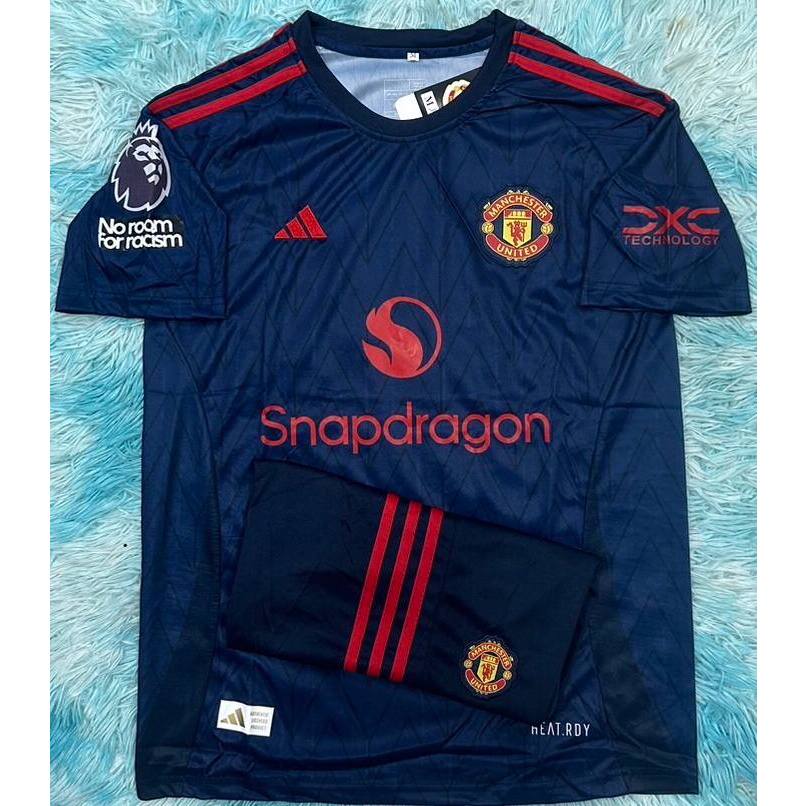 ชุดกีฬา ชุดฟุตบอล 2024-2025 เสื้อ+กางเกง มีขนาดไซร้ให้เลือก ผ้านิ่มใส่สบาย