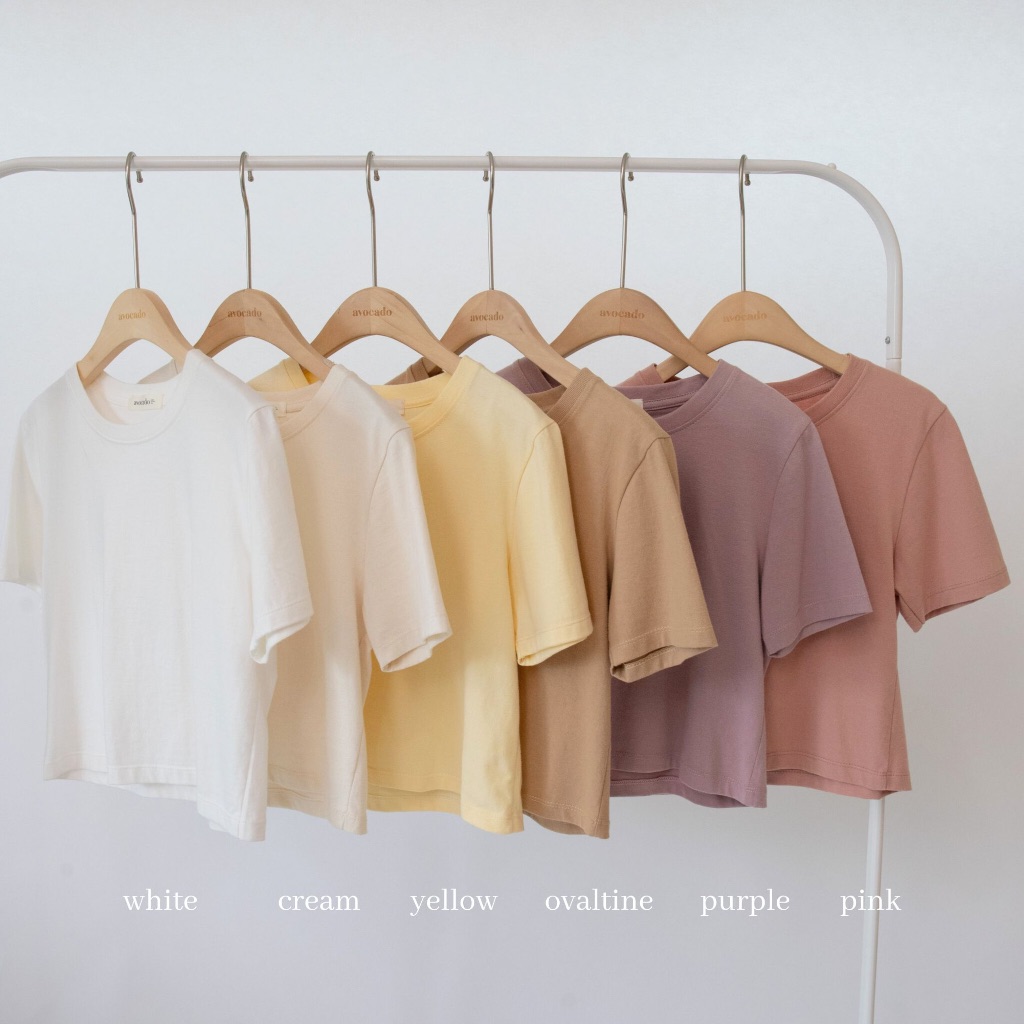 avocado  cupcake crop teeเสื้อยืดครอป