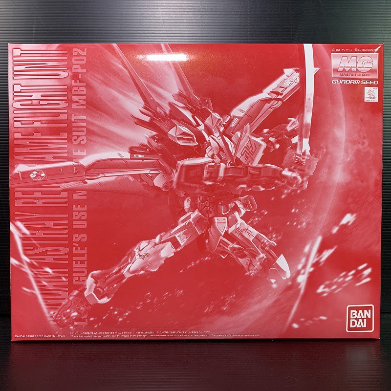 (ลด10%เมื่อกดติดตาม) MG 1/100 Astray Red Frame Gundam + Flight Unit
