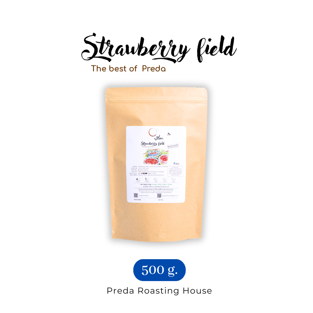 Strawberry field (เมล็ดกาแฟ Specialty LTLH) ;500g