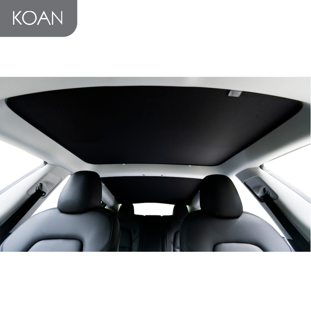 ม่านบังแดดหลังคารถ Jowua - Glass Roof Sunshade [Pre-Refreshed Model 3]