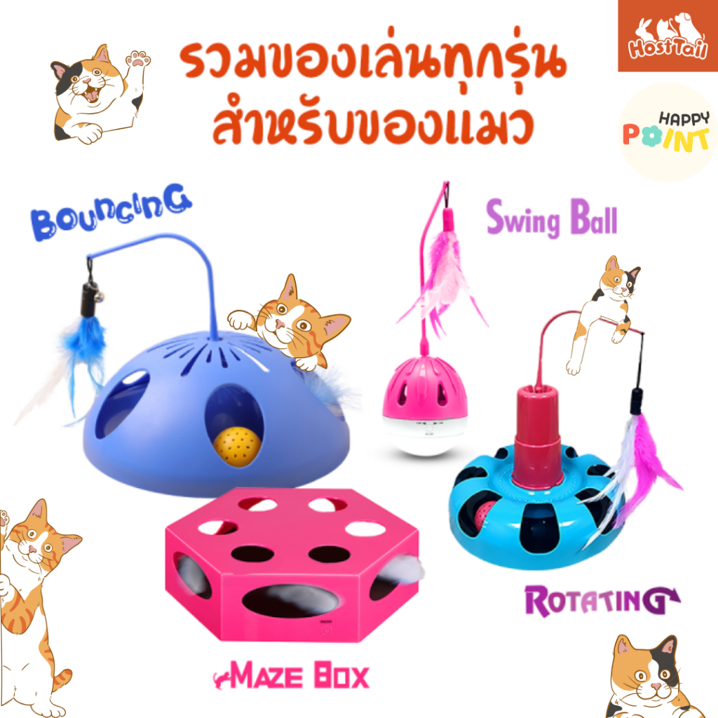 HostTail ของเล่นสำหรับน้องแมว