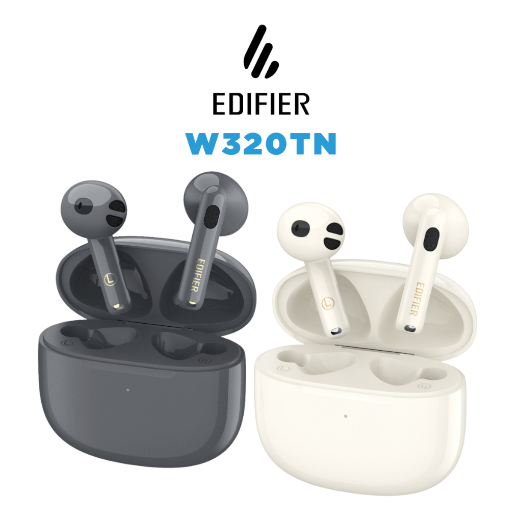ประกันศูนย์ไทย 16 เดือน EDIFIER W320TN หูฟังไร้สาย TWS ทรง EARBUD พร้อมโหมดตัดเสียงรบกวน ANC ที่เงียบเกินคาด !