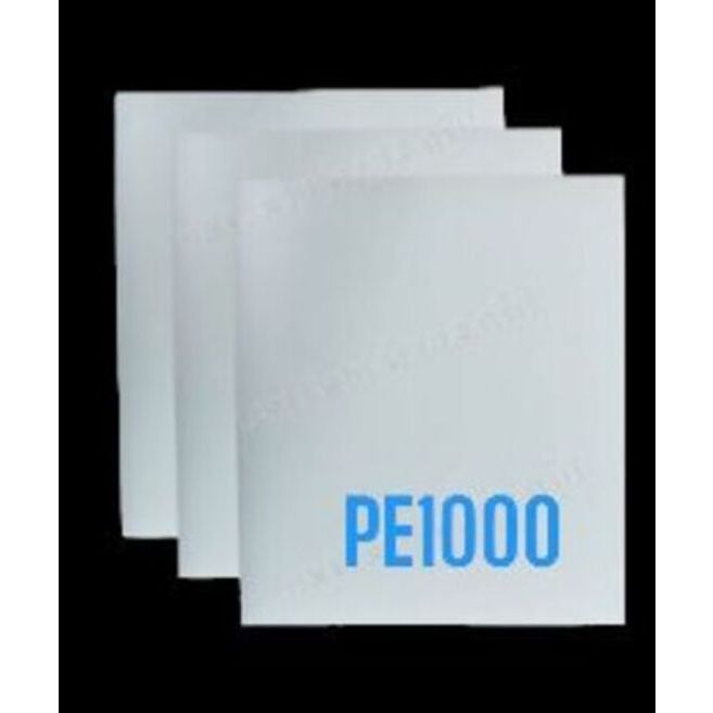 PE1000 / UHMWPE พีอี 1000 สีขาว ขนาด 0.3 x 30 x 30 CM
