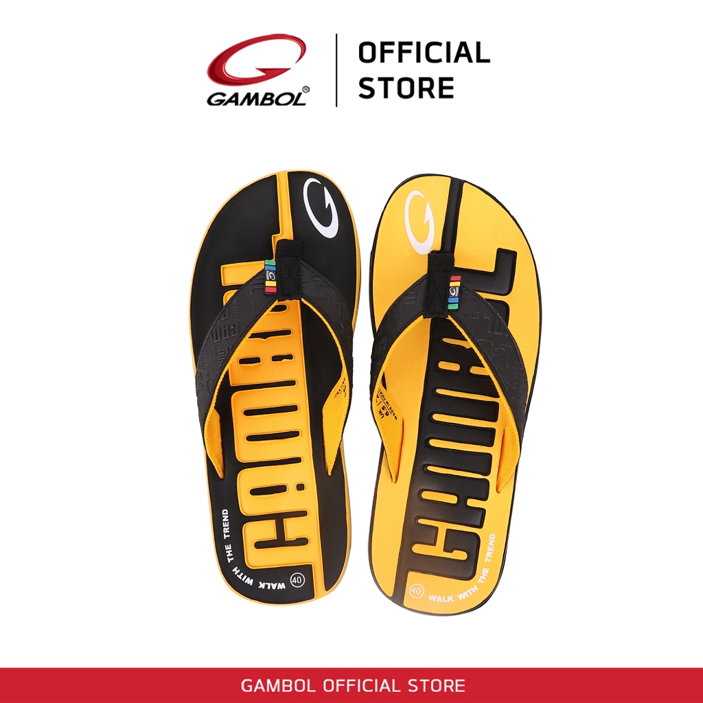 GAMBOL แกมโบล รองเท้าแตะหนีบชายหญิง รุ่น GM11139 / GW11139 Size 36-44