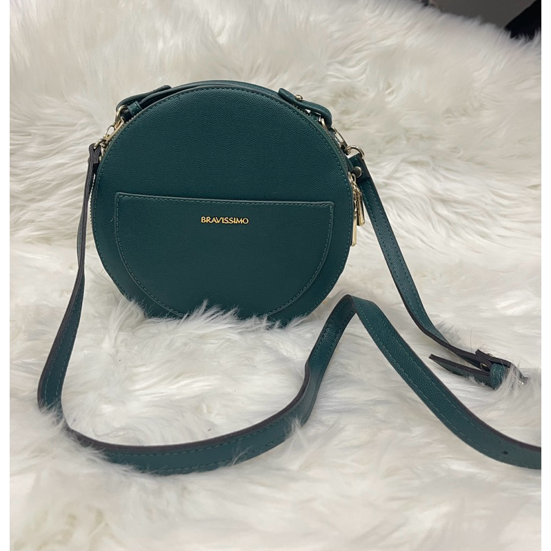 (used) bravissimo รุ่น diva twin bag สี green