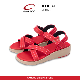GAMBOL แกมโบล รองเท้าแตะสวมรัดส้นหญิง รุ่น GW45045 Size 36-39