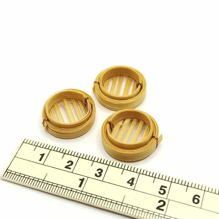 3 ชิ้น - เข่งติ่มซำของจิ๋ว เข่งเปล่า