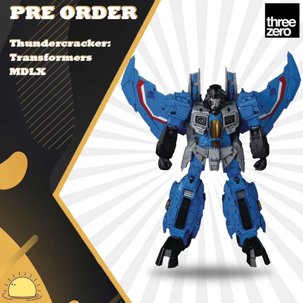 Pre-order ThreeZero x HASBRO Thundercracker MDLX: Transformers 7.8 inch